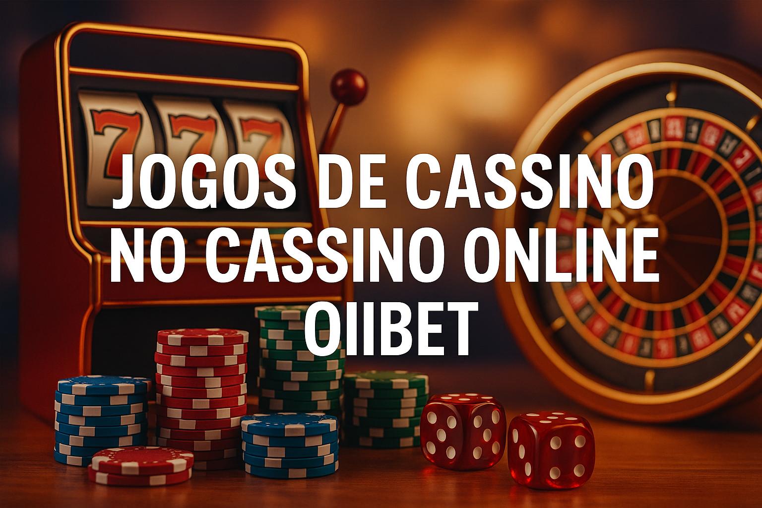 Jogos de cassino online OIIBET  