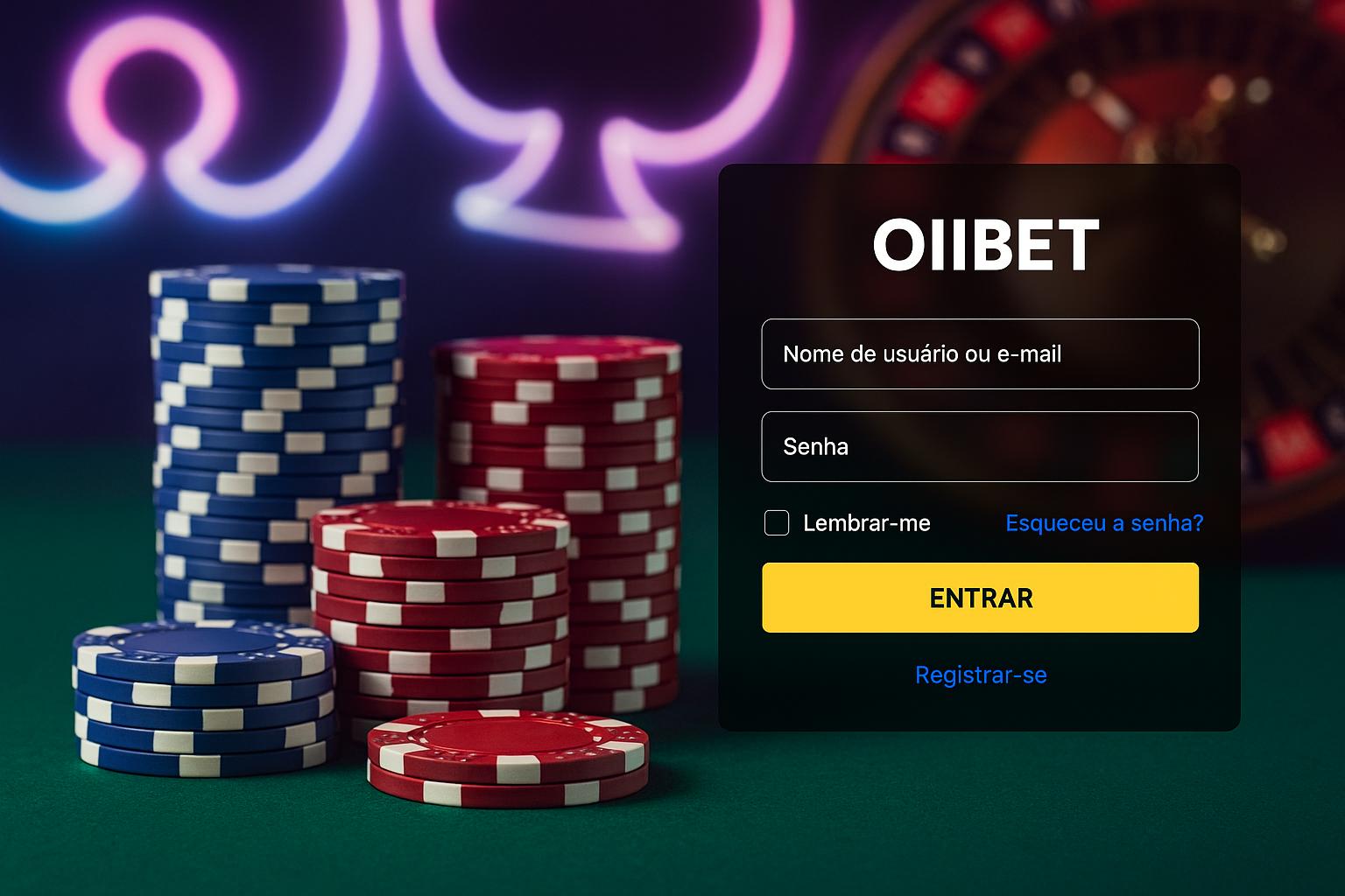 Não Perca tempo, o rRgistro na site OIIBET  